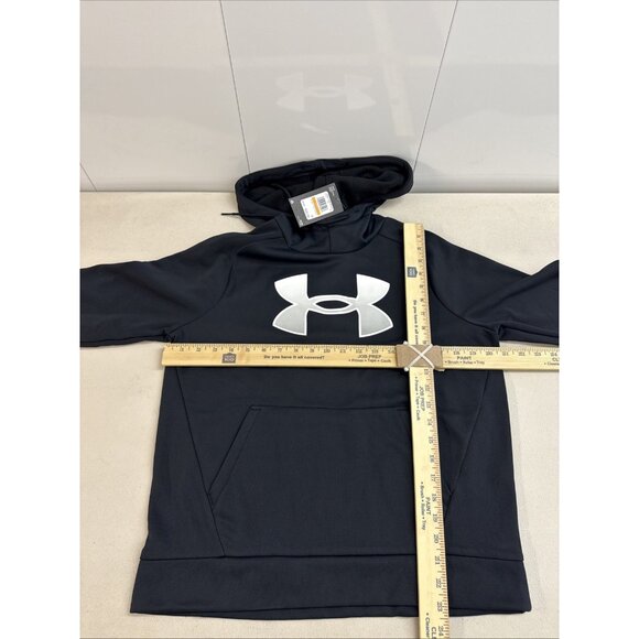 Under Armour Women’s Armour Fleece Hoodie Black Size Small New With Tag - Picture 8 of 10